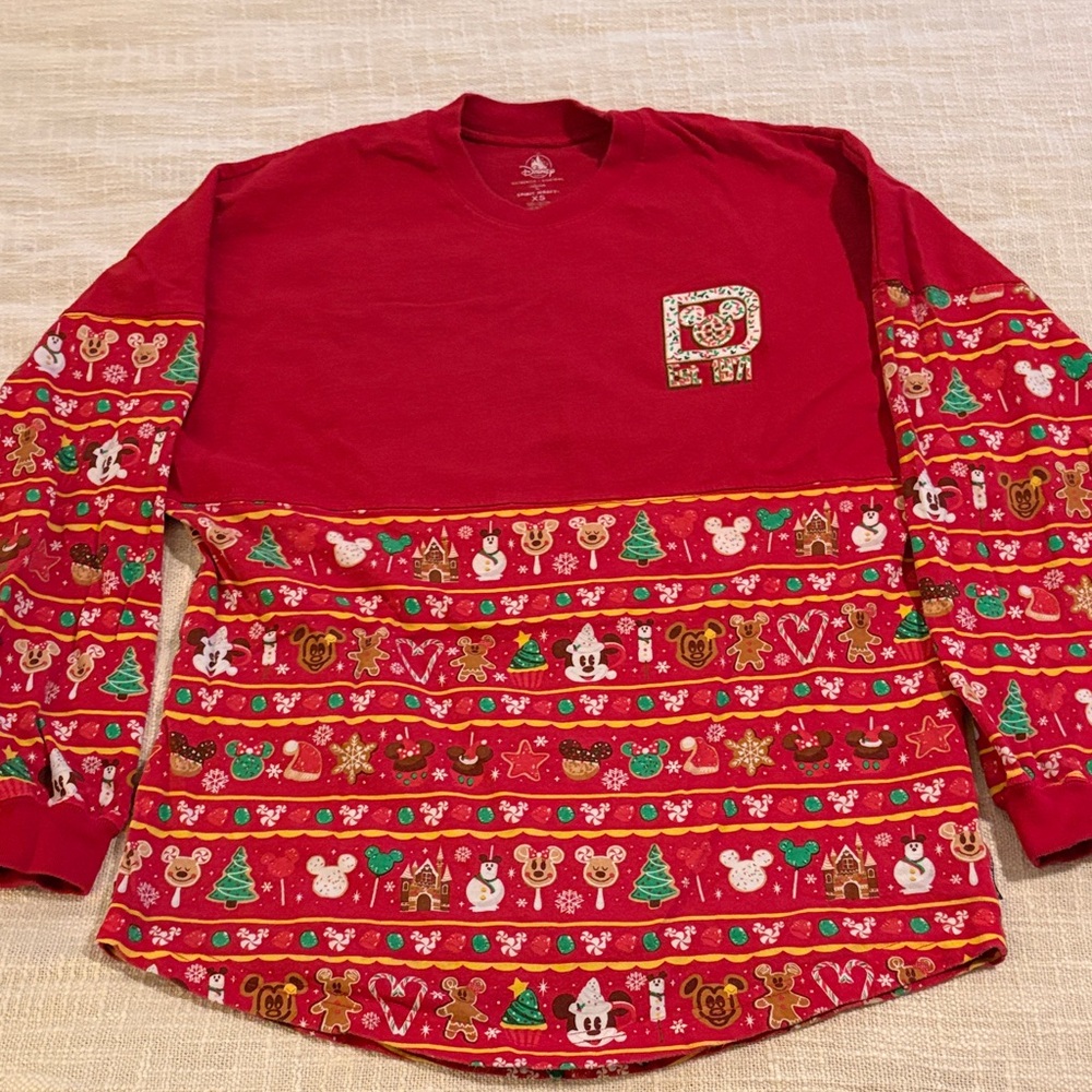 Disney World Red Christmas Spirit Jersey